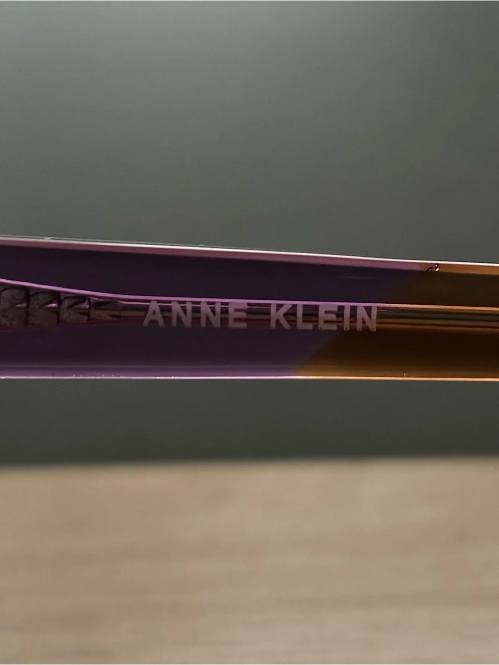 Anne Klein Eyeglasses in Plum Animal